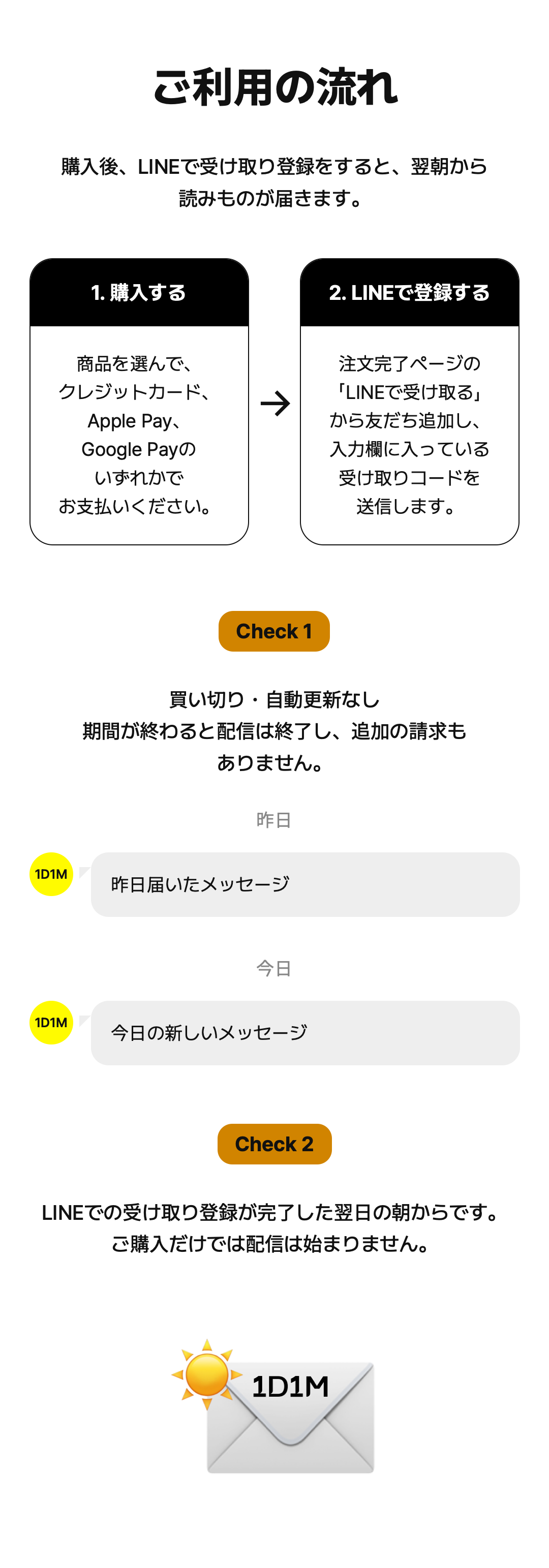 ご利用の流れ